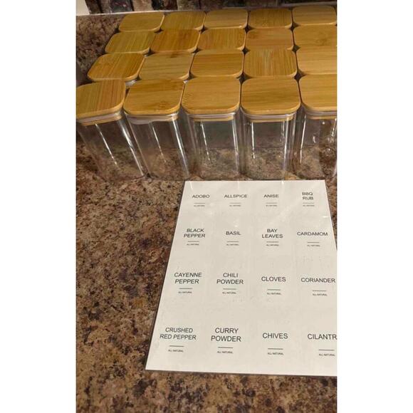 Spice jars - Picture 3 of 3